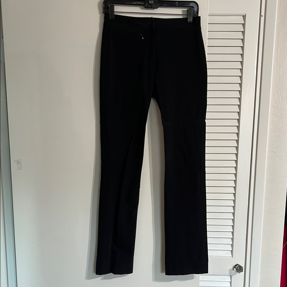 Dkny Black Dress Pants with Streamlined Silhouette